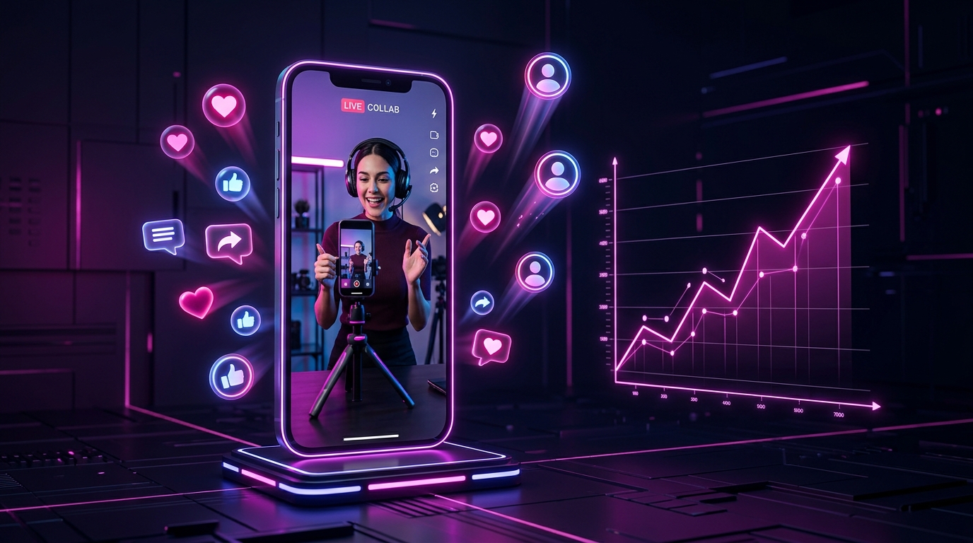 Influencer marketing workflow preview dashboard